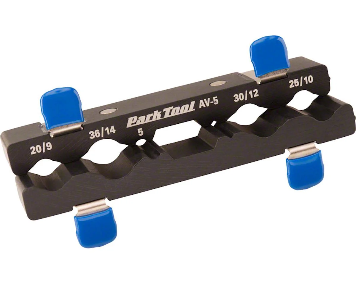 Park Tool AV-5 Axle & Spindle Vise Insert (Black)